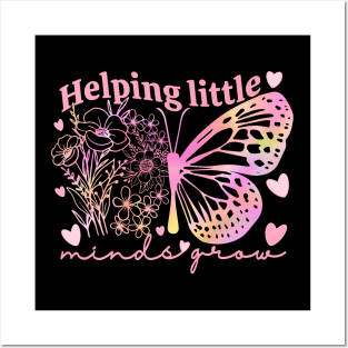 Helping Little Minds Grow Posters and Art